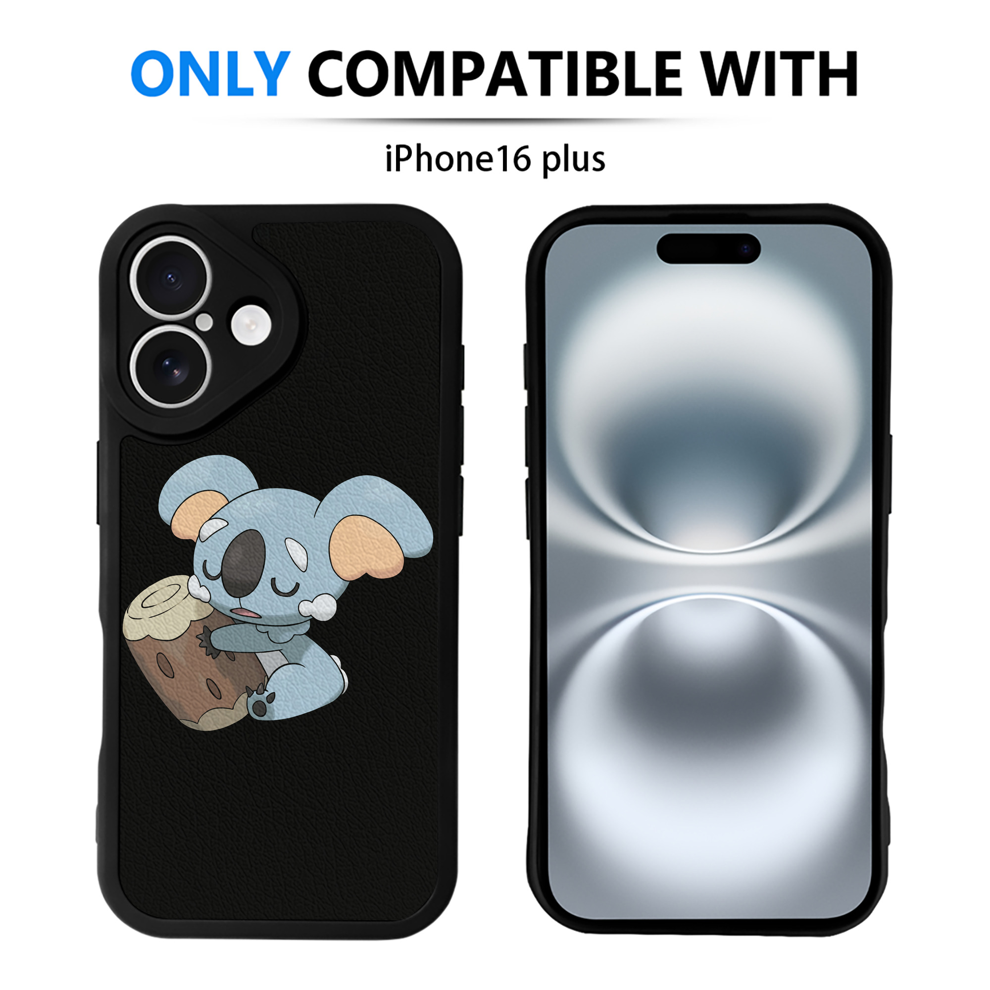 （画像用） ポケットモンスター Pokémon 【iPhone 16シリーズ対応】シリコンスマホケース（レザー調） 材質：シリコン